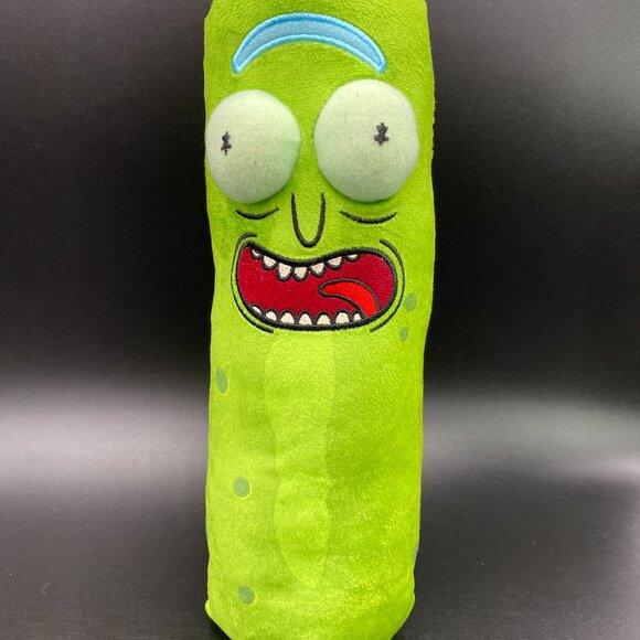 Rick & Morty Pickle Rick Plush Toy Green Cartoon Network Play by Play - Picture 2 of 11